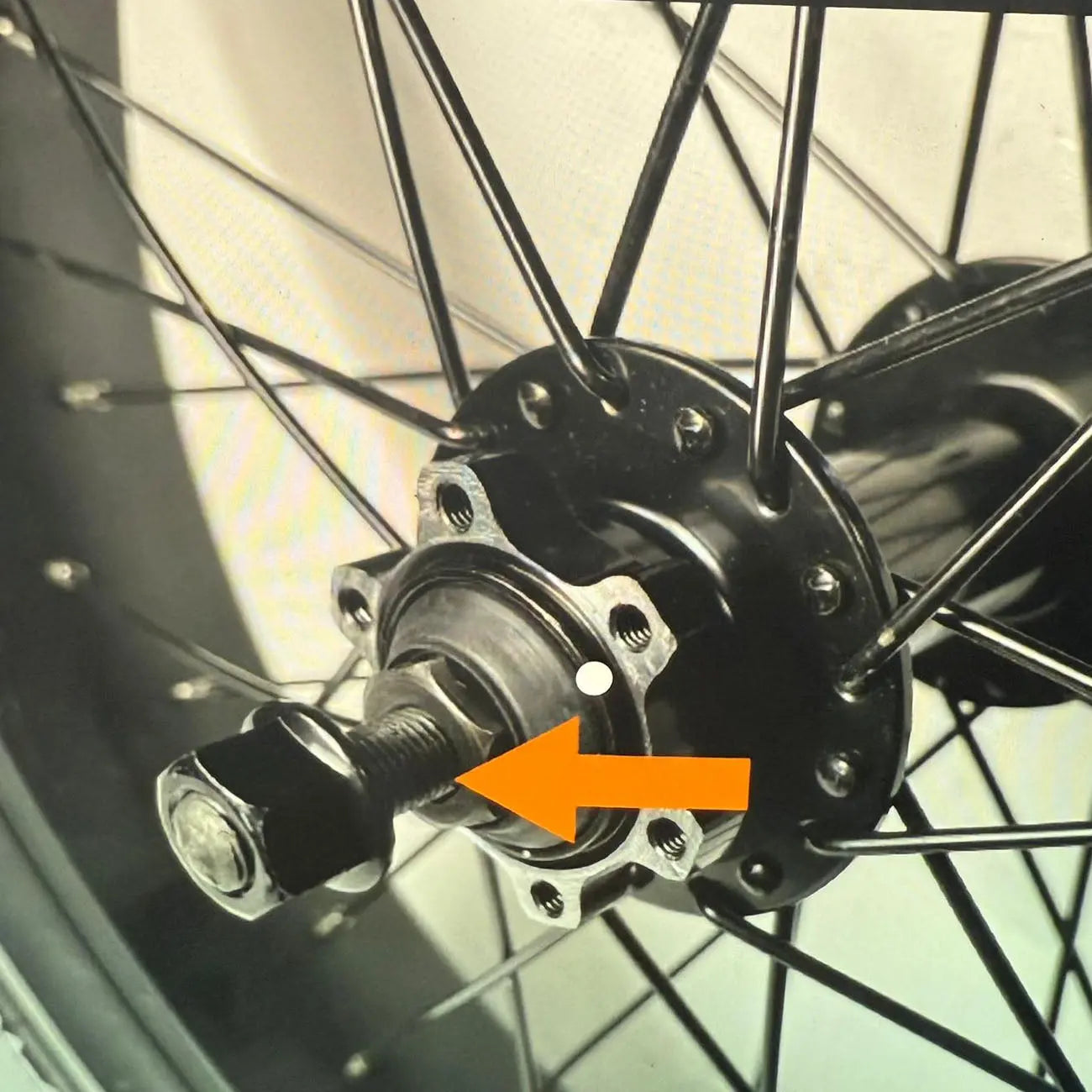 3 wheel bicycle axle A8 Pro Max Front Axle