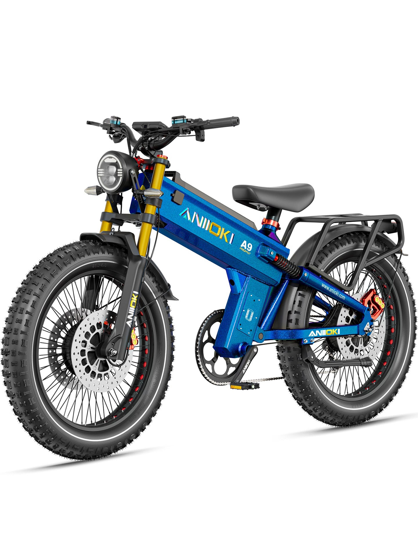 2025 Version A9 Pro Max 60V Dual Motor Ebike