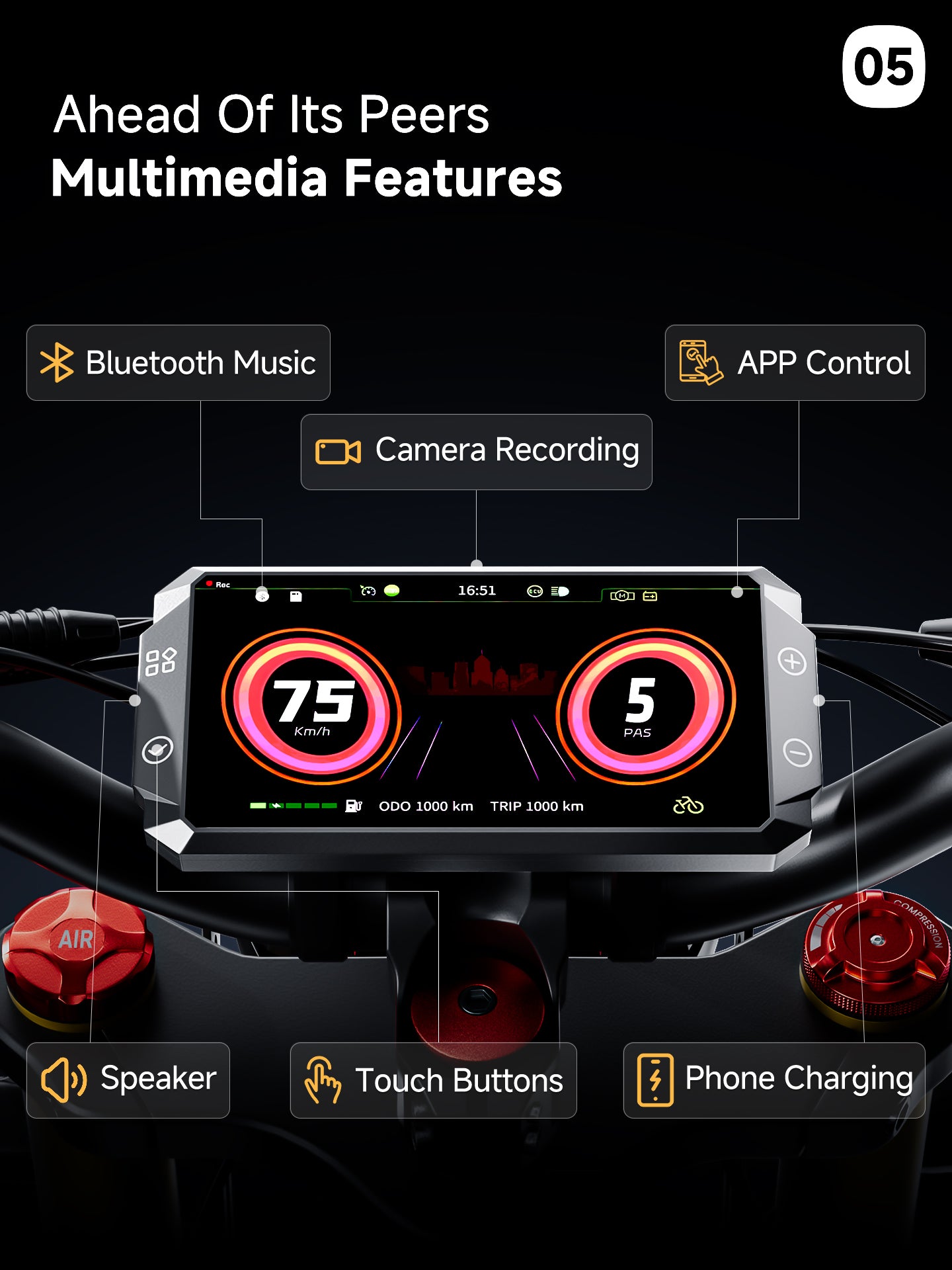 2025 Version A9 Pro Max 60V Dual Motor Ebike