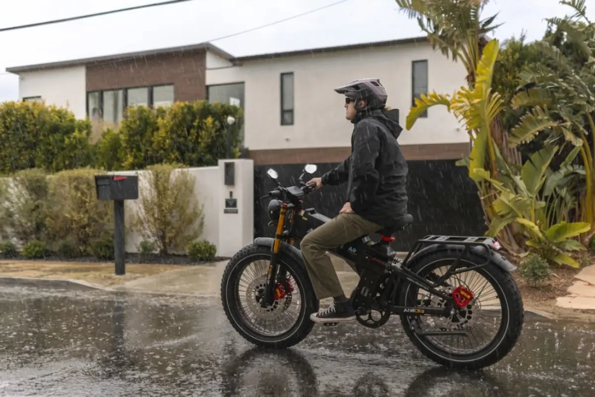 Can You Ride an Electric Bike in the Rain? What Happens If Your E-Bike Gets Wet