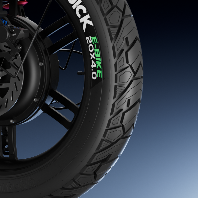 20×4.0 Fat Tires