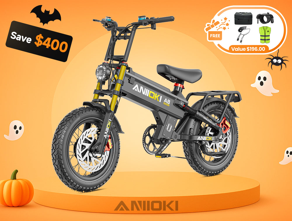 2025 Version A8 Pro Max 52V Dual Motor Ebike