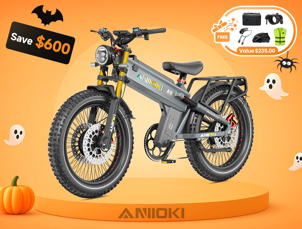 2025 Version A9 Pro Max 60V Dual Motor Ebike