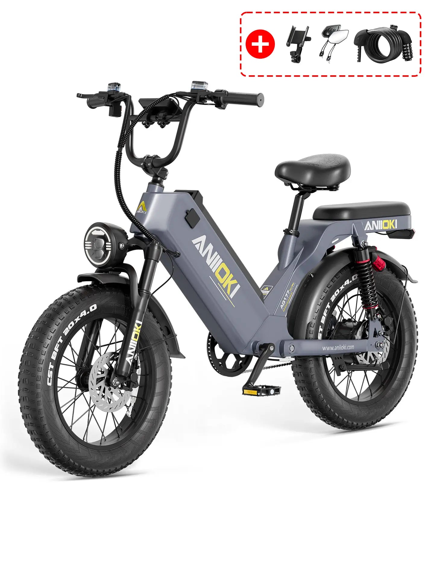 2025 Version AQ177 Pro Max aniiokiebike