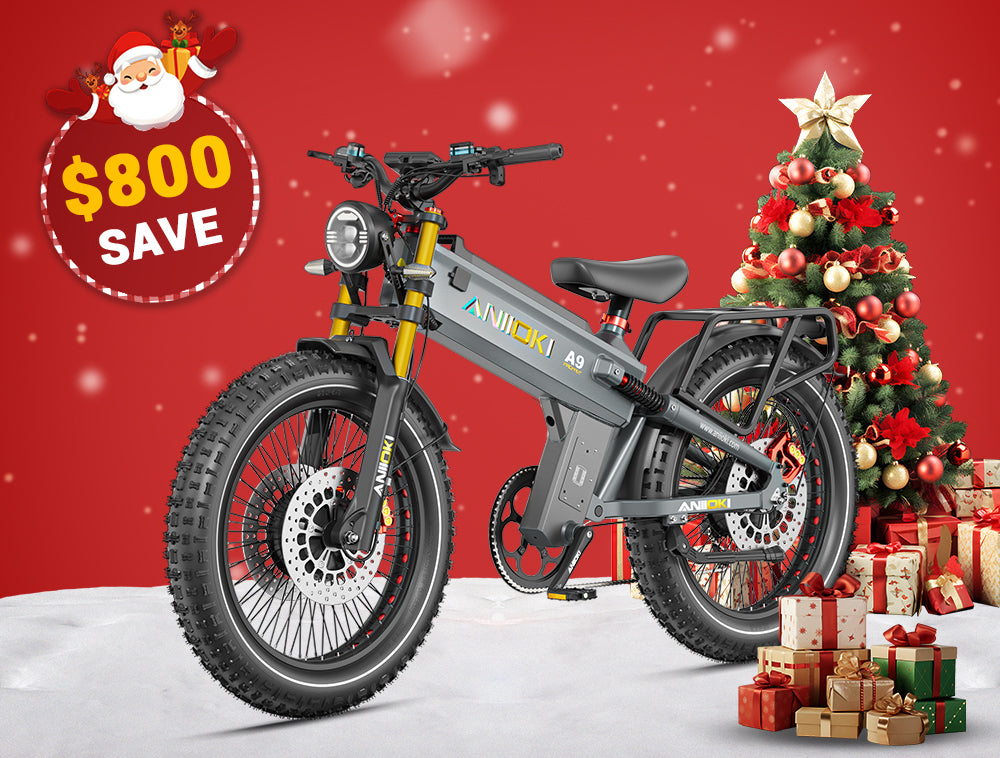 2025 Version A9 Pro Max 60V Dual Motor Ebike