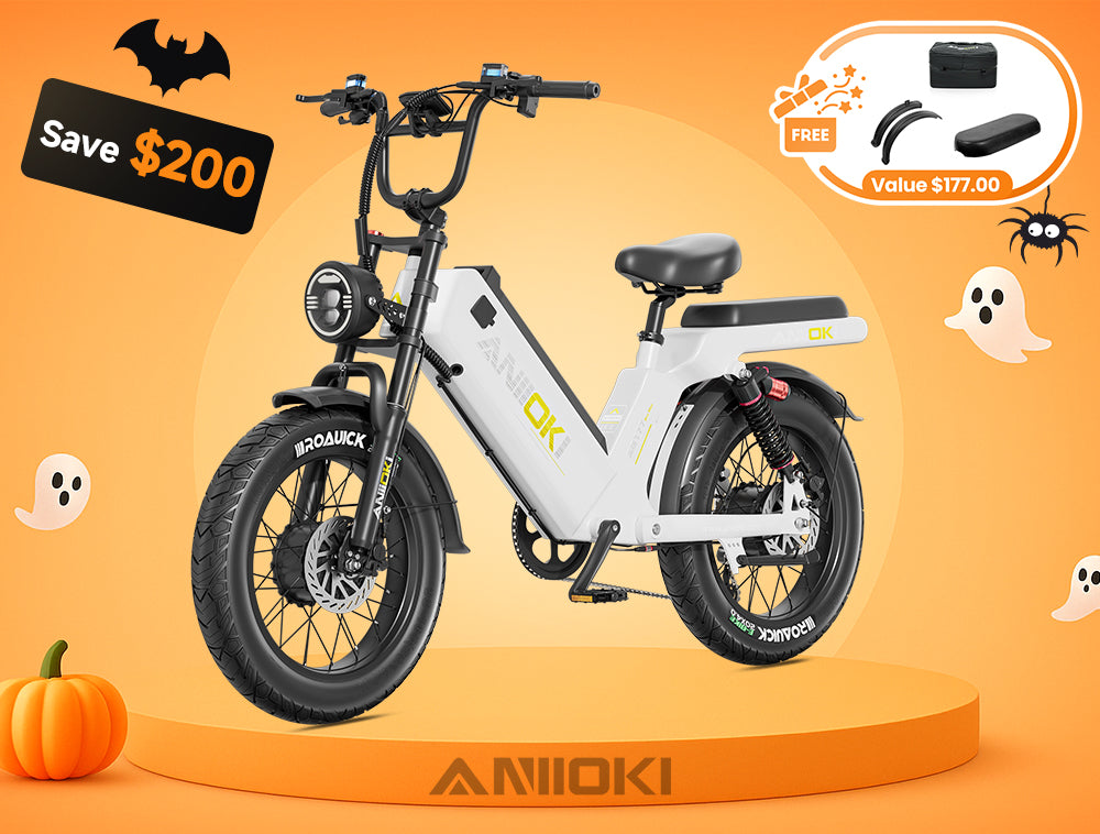 2025 Version AQ177 Pro Max 52V Dual Motor Ebike