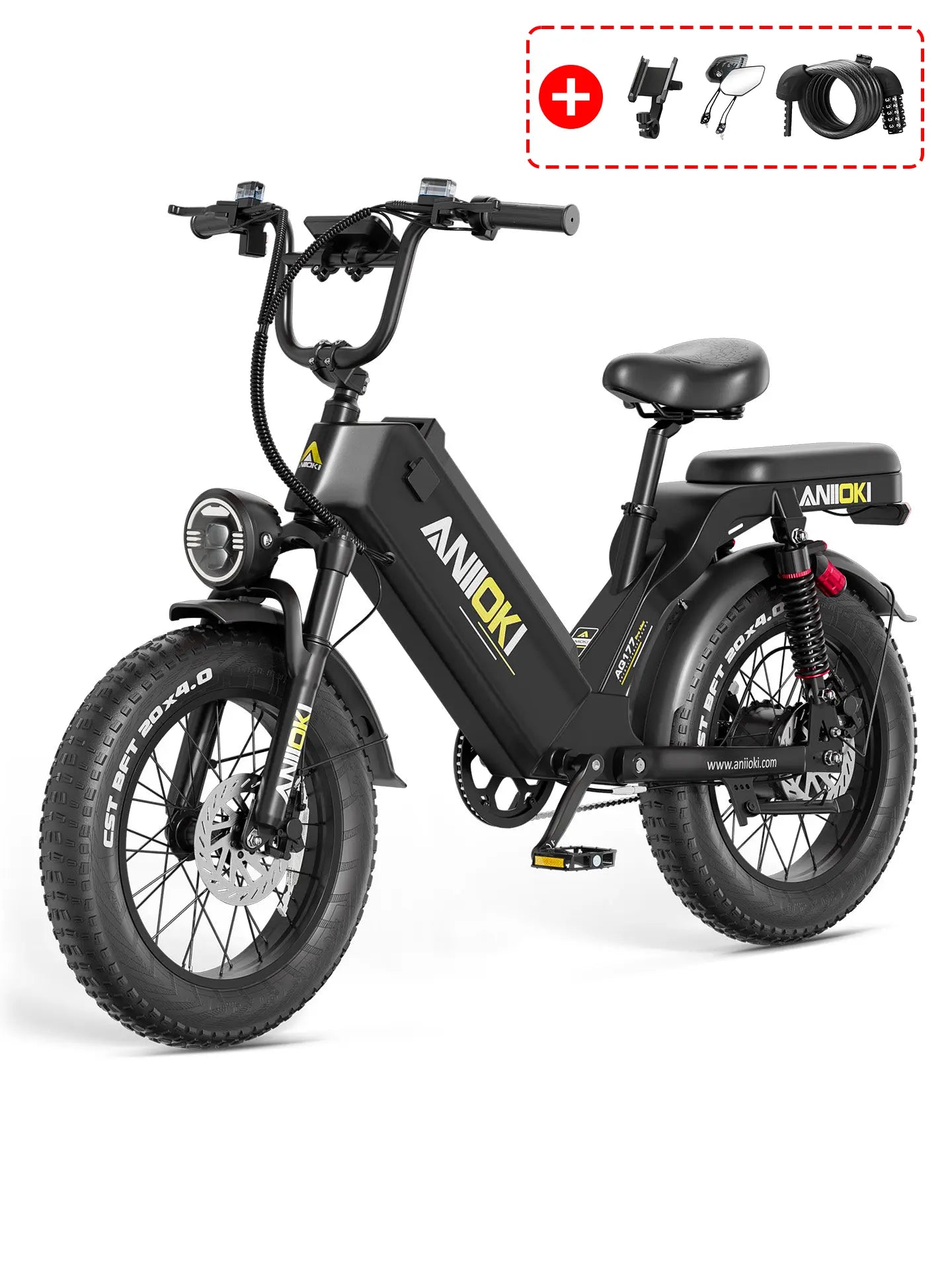 2025 Version AQ177 Pro Max aniiokiebike