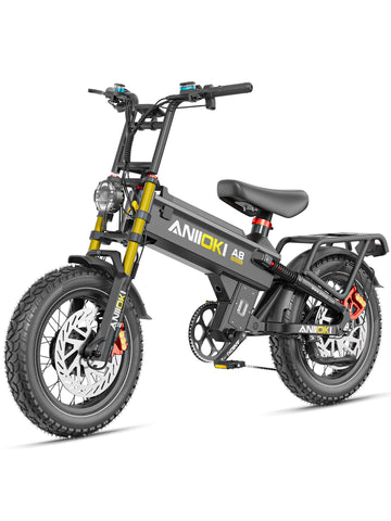 2025 Version A8 Pro Max 52V Dual Motor Ebike