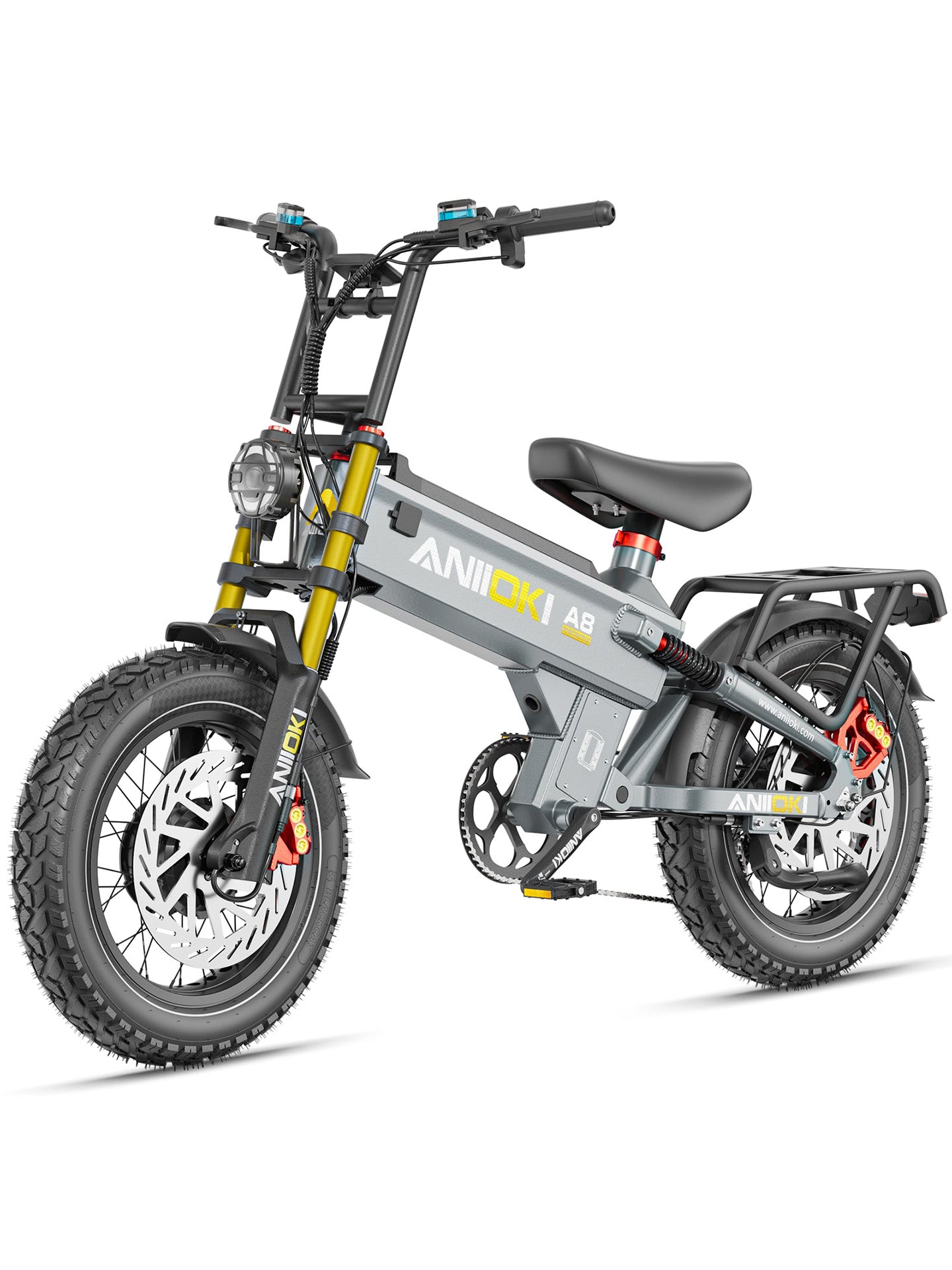 2025 Version A8 Pro Max 52V Dual Motor Ebike