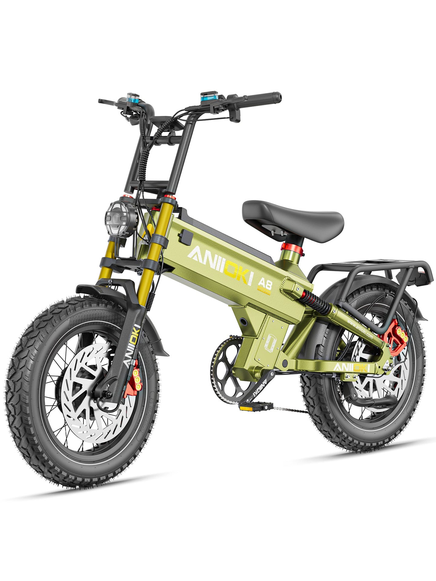 2025 Version A8 Pro Max 52V Dual Motor Ebike