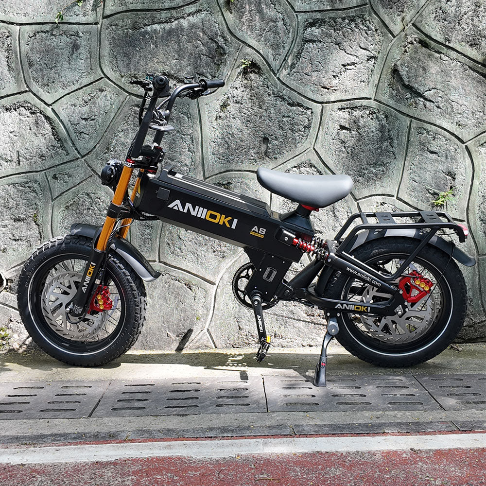 2025 Version A8 Pro Max 52V Dual Motor Ebike