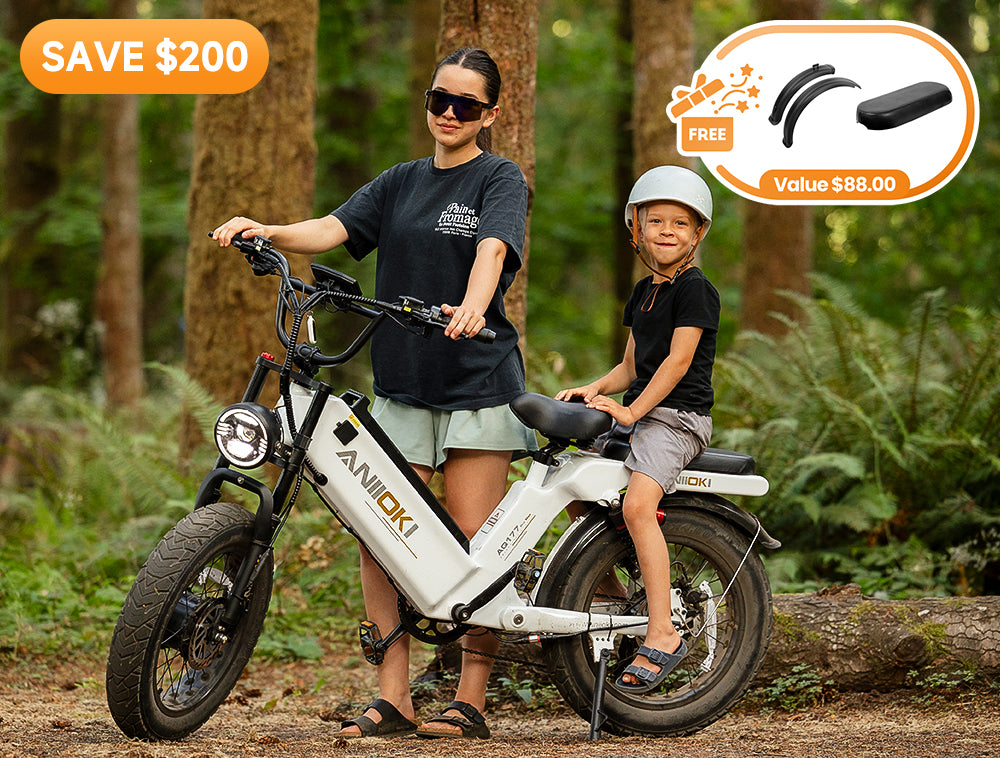 2025 Version AQ177 Pro Max 52V Dual Motor Ebike