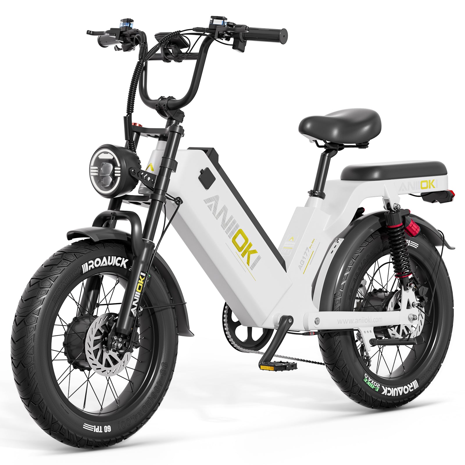 2025 Version AQ177 Pro Max 52V Dual Motor Ebike