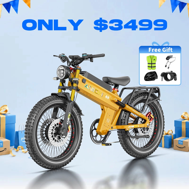 A9 Pro Max 60V 80Ah Dual Motor 2.0 eBike