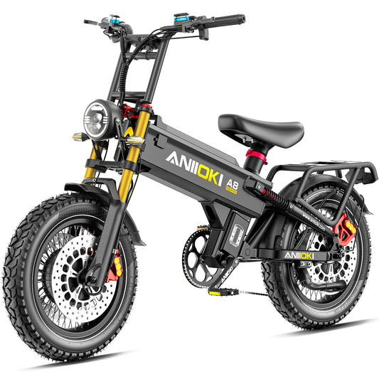 2025 Version A8 Pro Max Dual Motor Ebike