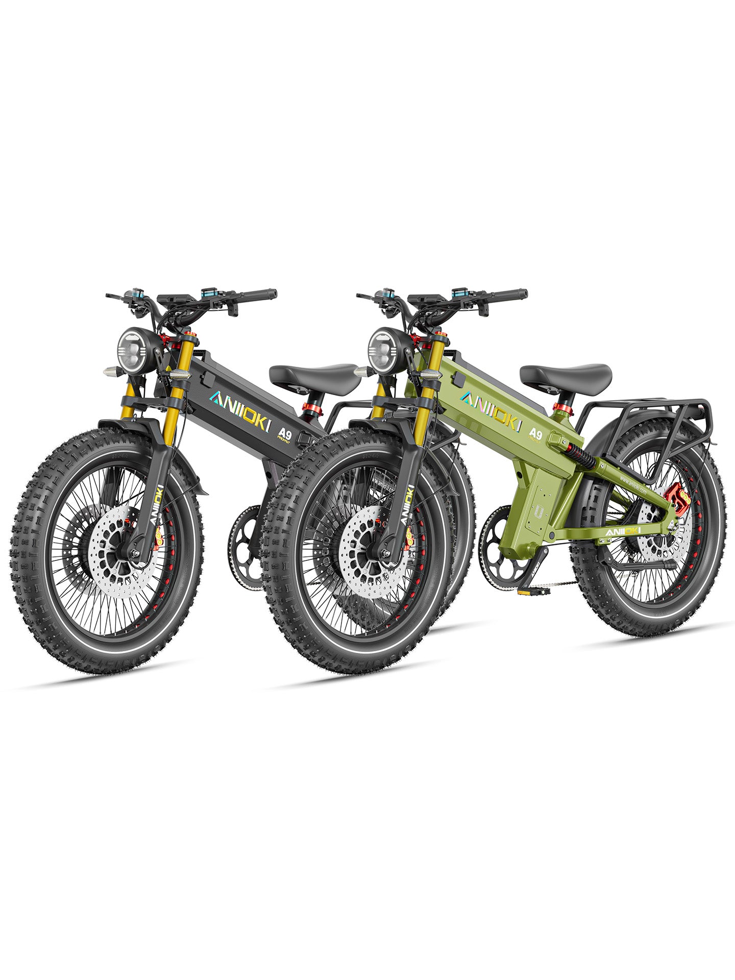Bundle Sale - A9 Pro Max Dual Motor 60V 70Ah x 2 – aniiokiebike
