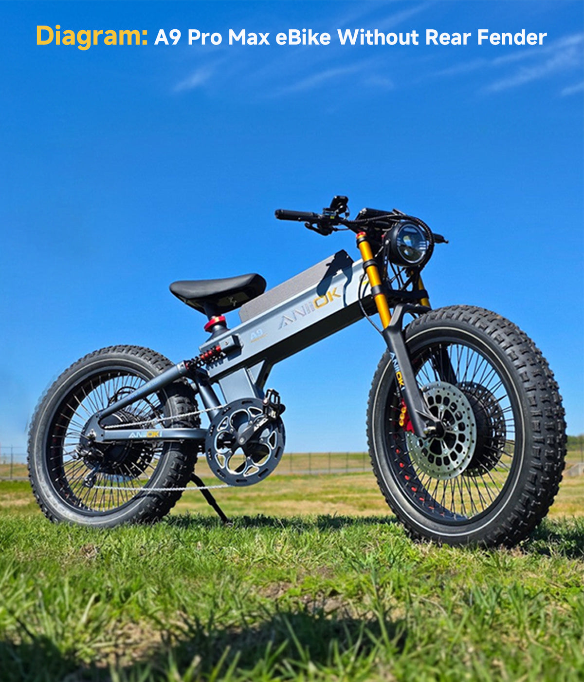 Aniioki A9 Pro Max GT eBike