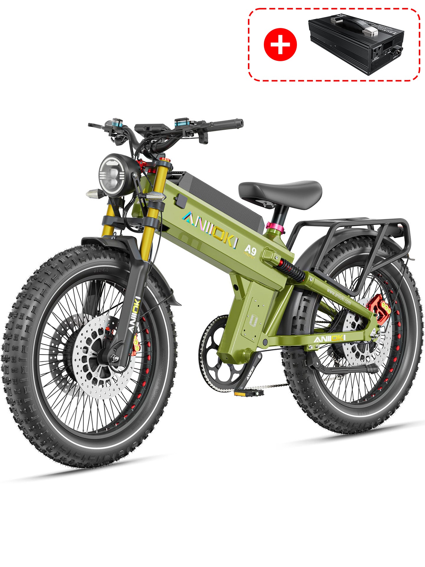 2025 Version A9 Pro Max Power Station Ebikes