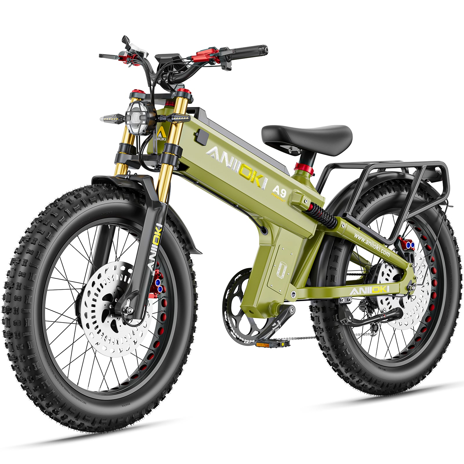 Used A9 Pro Max 52V Dual Motor Ebike
