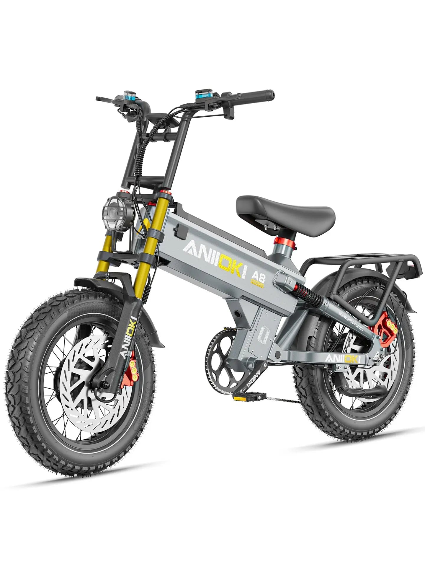 Used A8 Pro Max 52V Dual Motor Ebike - aniiokiebike
