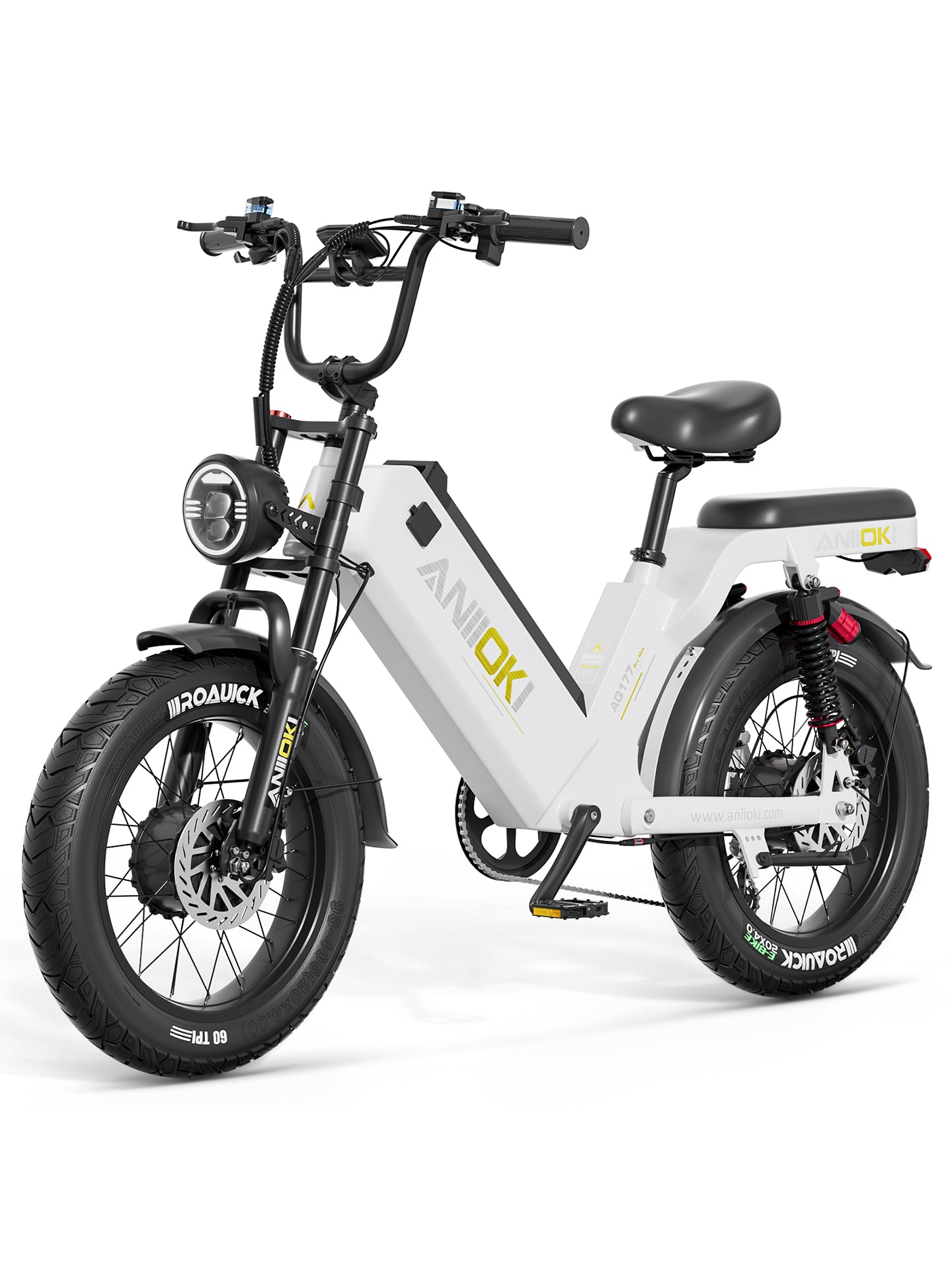 2025 Version AQ177 Pro Max 52V Dual Motor Ebike