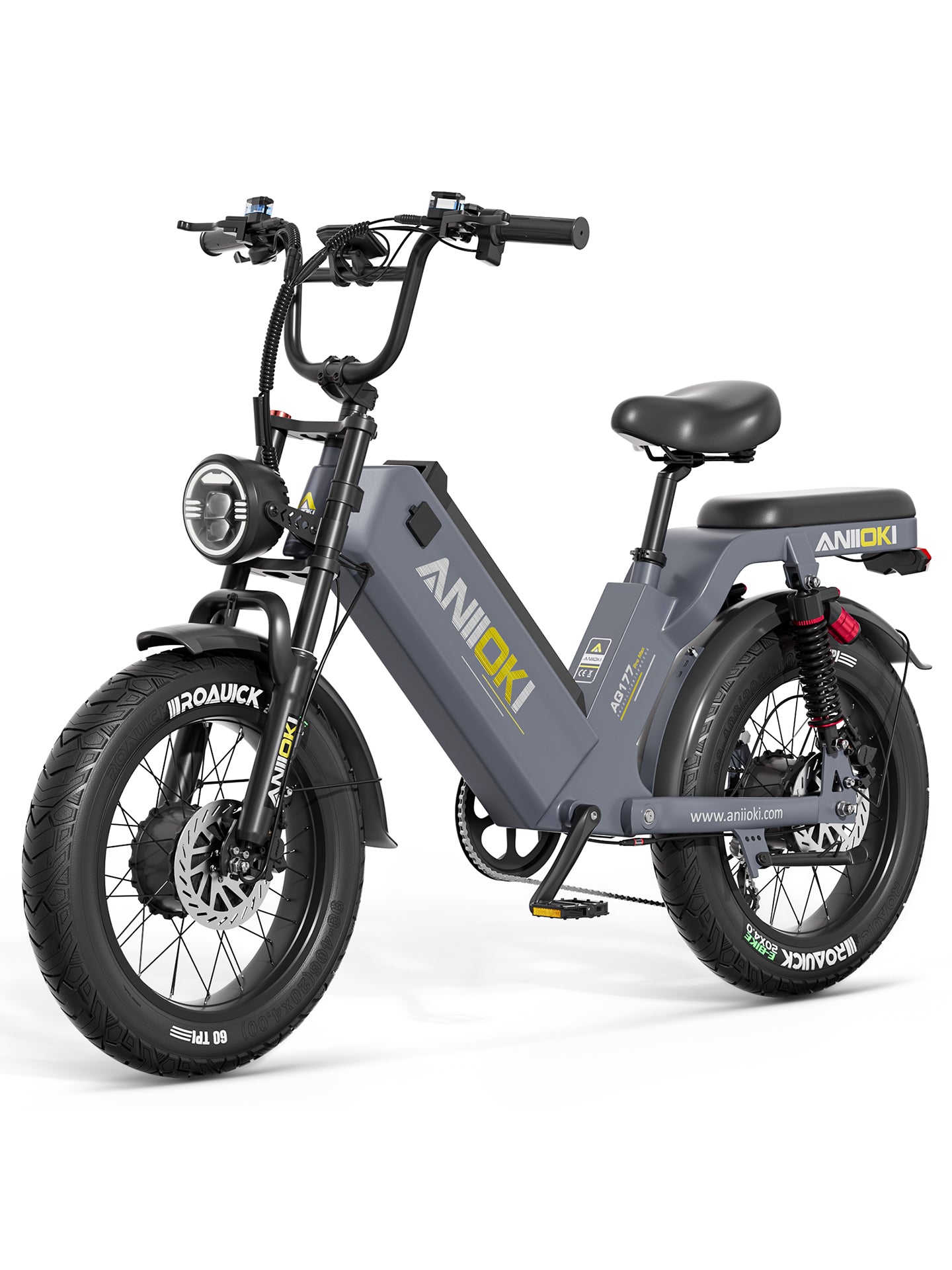 2025 Version AQ177 Pro Max 52V Dual Motor Ebike