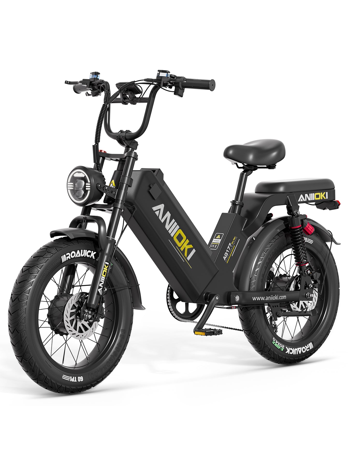 2025 Version AQ177 Pro Max 52V Dual Motor Ebike