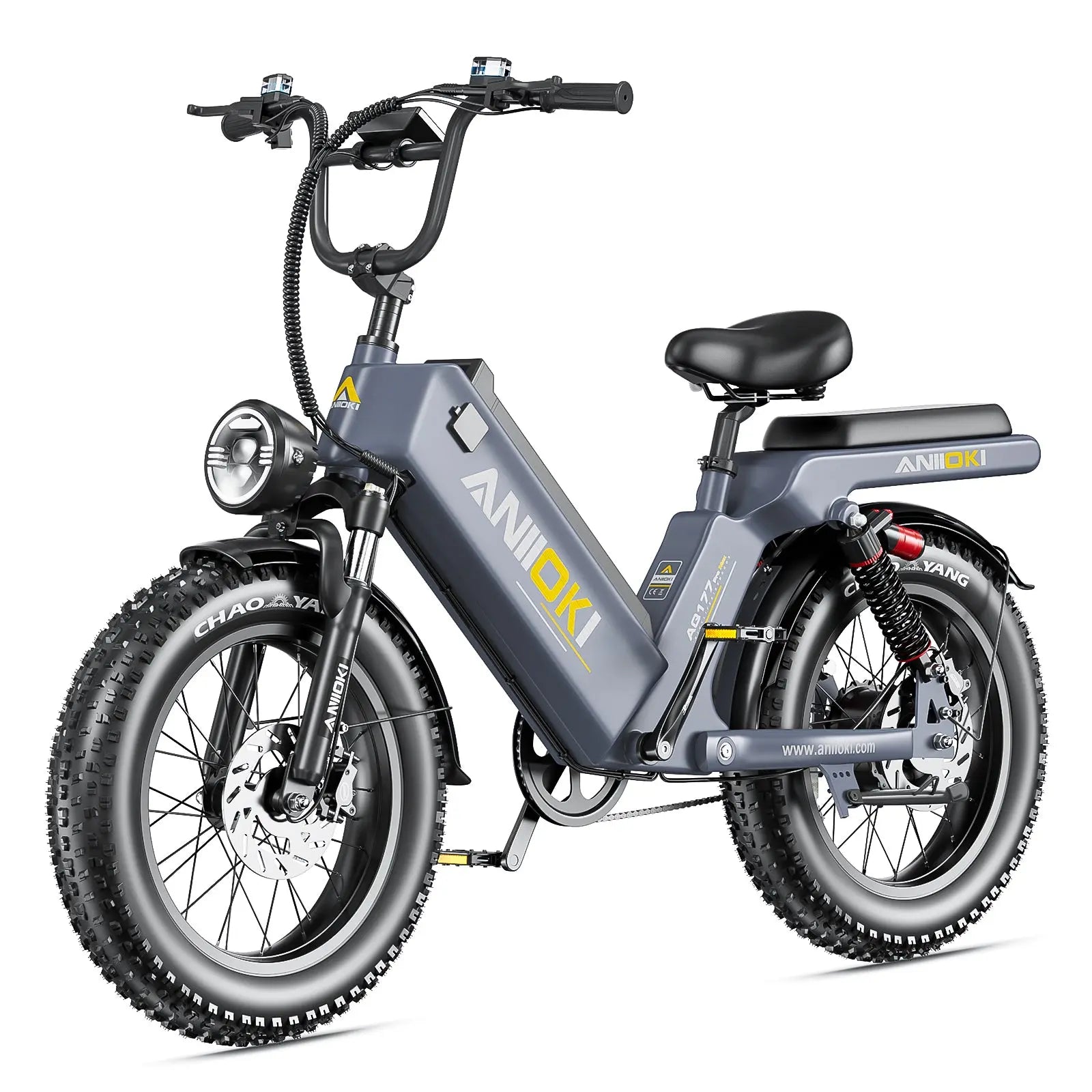 Aniioki AQ177 Long Range Step-thru Power Bike – aniiokiebike
