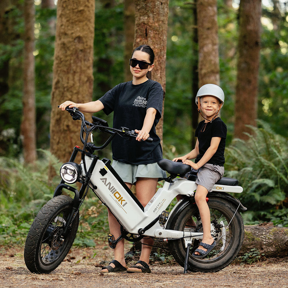 2025 Version AQ177 Pro Max 52V Dual Motor Ebike