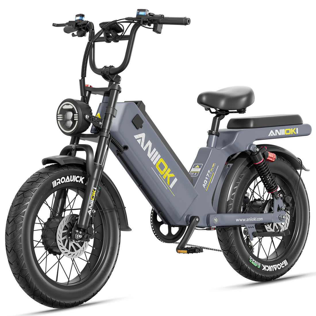 2025 Version AQ177 Pro Max Dual Motor Ebike