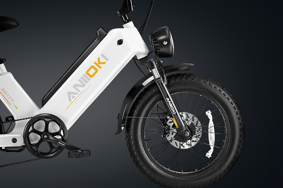Aniioki AQ177 Long Range Stepthru Power Bike, 60Ah Removable Battery