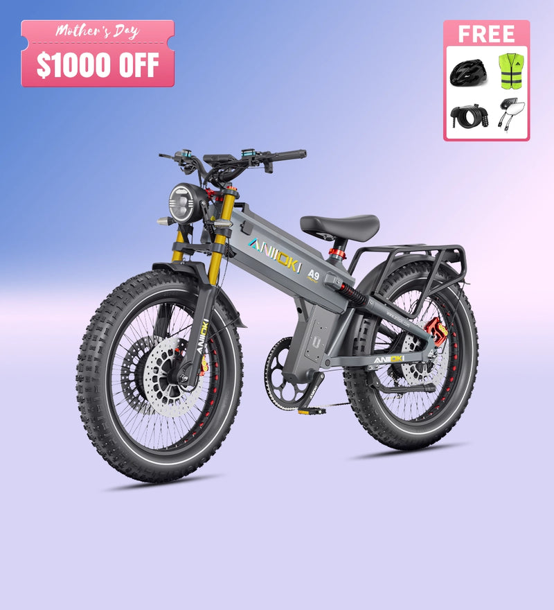 A9 Pro Max 60V 80Ah Dual Motor 2.0 eBike