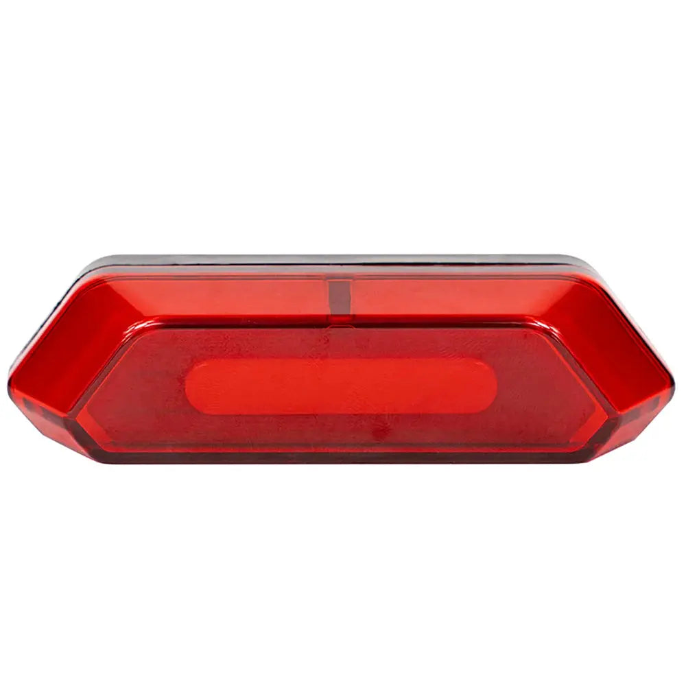 Mosobaba Vintage Peace Sign LED Tail Light – Chrome Housing For Harley Metric V-Twin & Choppers