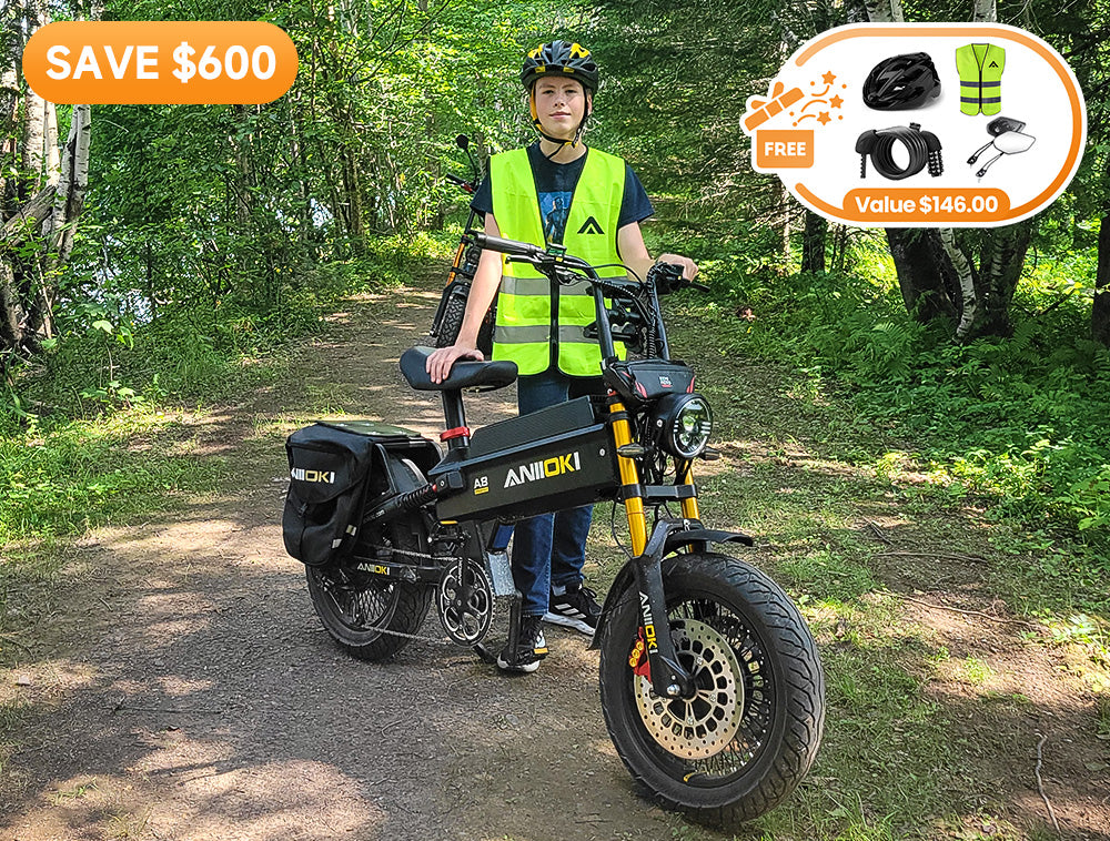 2025 Version A8 Pro Max 80Ah Dual Motor Ebike