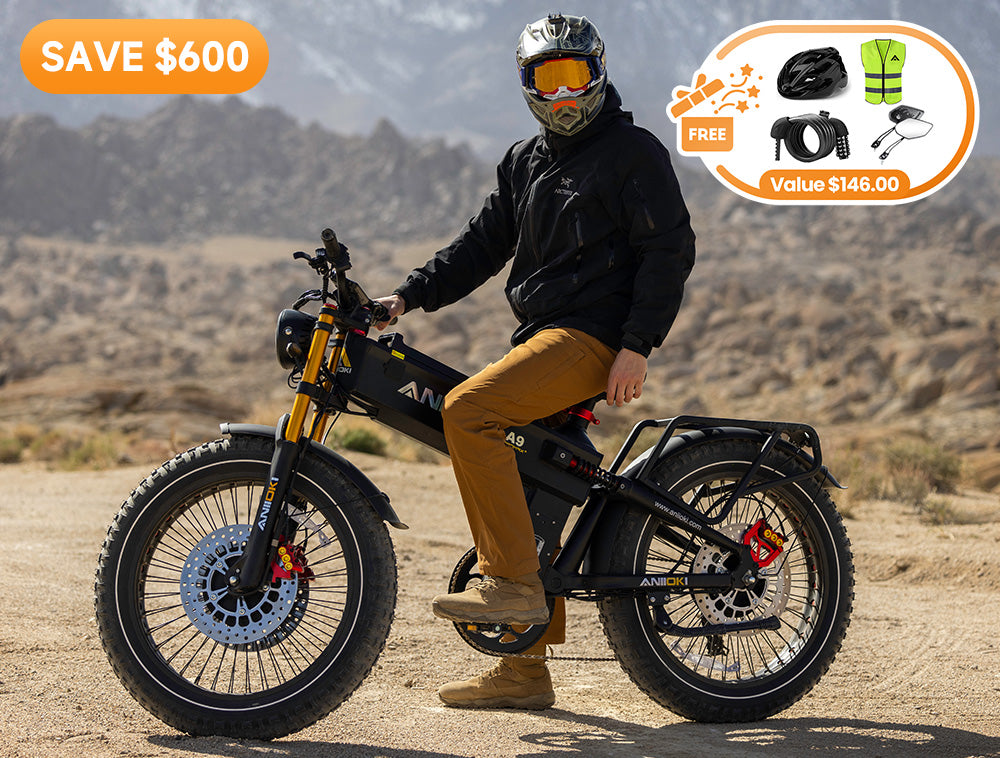 2025 Version A9 Pro Max 60V Dual Motor Ebike