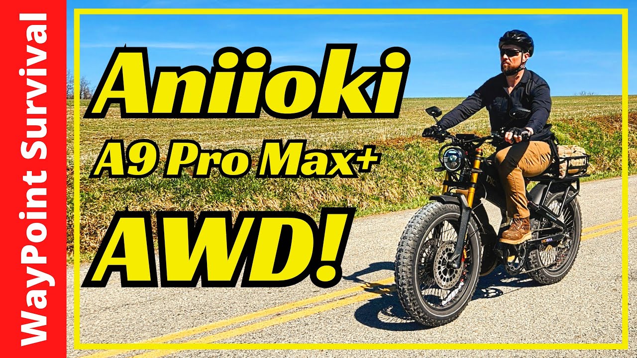 Aniioki A9 Pro Max AWD - Great for Commuting and Adventure!