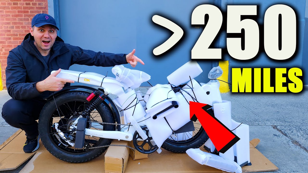 The World's Biggest Battery E-bike: Aniioki AQ 177 Pro MAX Review